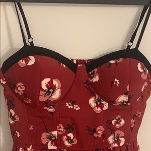 Floral jumpsuit/ romper